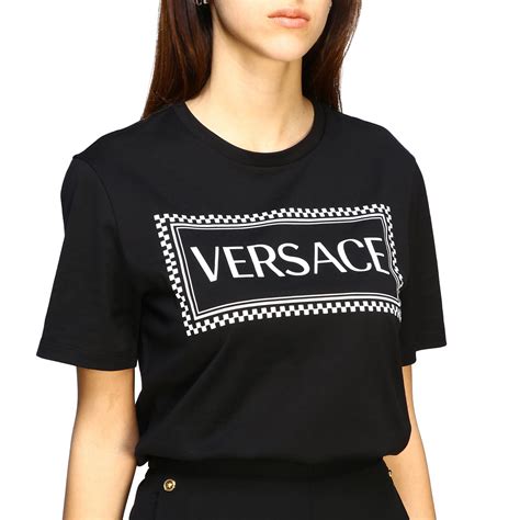 t shirt versace legergroen|Versace T.